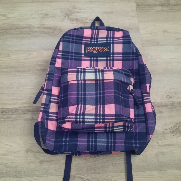 Jansport Bags Jansport Plaid Backpack Poshmark